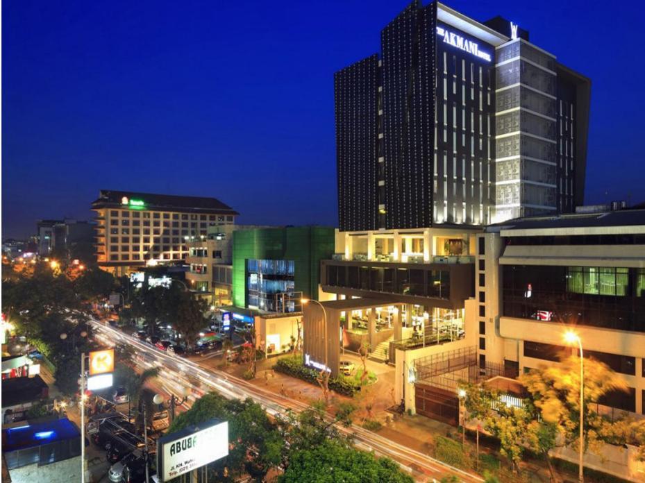 Akmani Hotel Yakarta Exterior foto